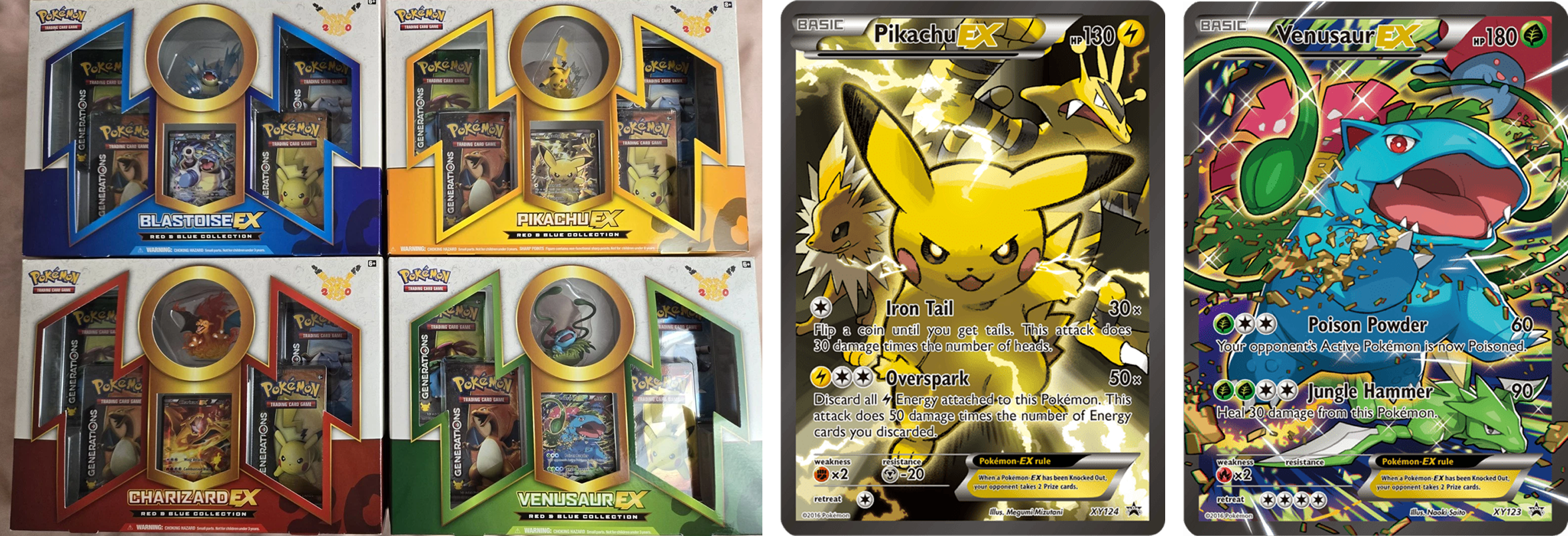 20th Anniversary Generations Red And Blue Collection Boxes Sells for $7k